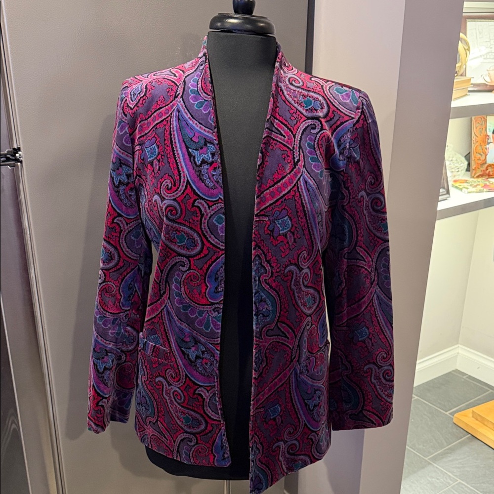 Paisley Patterned Women's Jacket